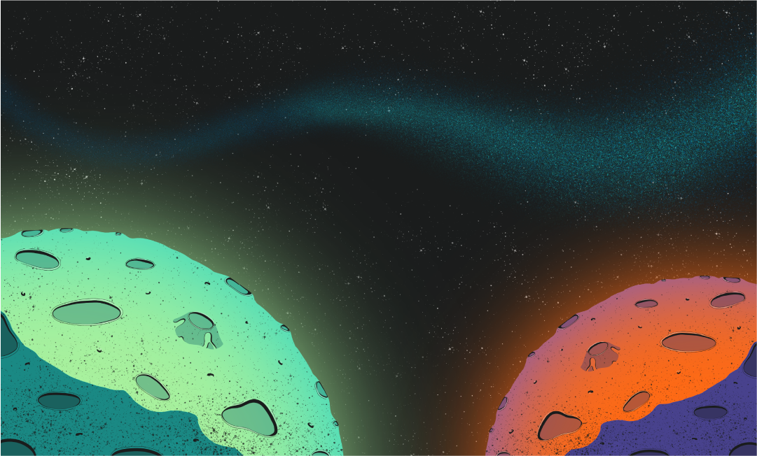 Space and planets background