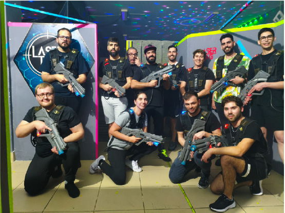 Team outdoor activity