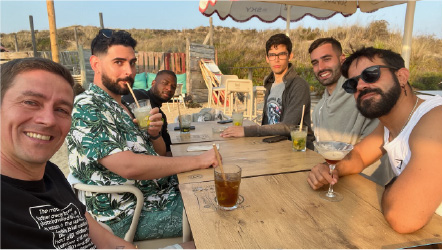 Team working together